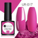 UR SUGAR 7.5ml Reflective Glitter Gel Shiny Rose Red Silver UV Gel Nail Polish Soak Off Colorful Gel Nail Art Decoration