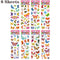 40 Sheets/lot Cartoon Stickers 3D Cartoons Characters Princess Random Puffy Sticker Gifts For Girls Boys Festival Party Stickers