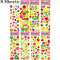 40 Sheets/lot Cartoon Stickers 3D Cartoons Characters Princess Random Puffy Sticker Gifts For Girls Boys Festival Party Stickers