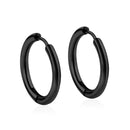 LUXUSTEEL Trendy Small Hoop Earrings Women Girl Coloful Round Circle Earring 2021 Anti-allergy Brinco Accessories Party Daily