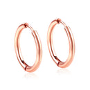 LUXUSTEEL Trendy Small Hoop Earrings Women Girl Coloful Round Circle Earring 2021 Anti-allergy Brinco Accessories Party Daily