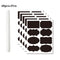 36-54pcs/Set Erasable Blackboard Sticker Craft Kitchen Jars Organizer Labels Chalkboard Chalk Board Sticker Black Board 5x3.5cm