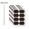 36-54pcs/Set Erasable Blackboard Sticker Craft Kitchen Jars Organizer Labels Chalkboard Chalk Board Sticker Black Board 5x3.5cm