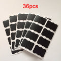 36-54pcs/Set Erasable Blackboard Sticker Craft Kitchen Jars Organizer Labels Chalkboard Chalk Board Sticker Black Board 5x3.5cm