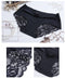 3Pcs/set Women's Sexy lingerie Lace Underwear Seamless sensual Panties Briefs Female Ice Silk intimates Underpants Cotton briefs