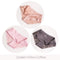 3Pcs/set Women's Sexy lingerie Lace Underwear Seamless sensual Panties Briefs Female Ice Silk intimates Underpants Cotton briefs