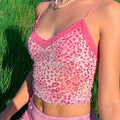 2021 Y2K Crop Tops Women Summer Corset Tank Top For GIrls Sexy E-girl Style Spaghetti Strap with Lace Clothes Basic Stretch Cami