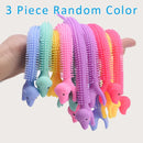 Worm Noodle Stretch String TPR Rope Anti Stress Toys String Fidget Autism Vent Toys  Decompression Toy Sqishy Toy