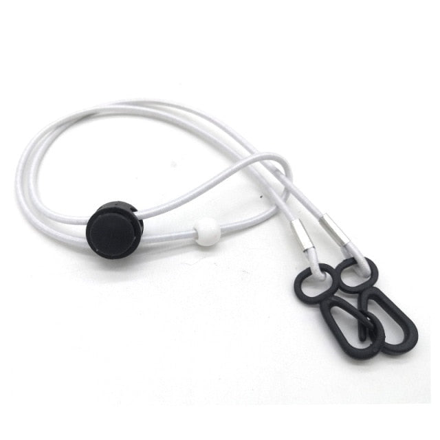 Safety Adjustable Face Mask Lanyard Handy Convenient Holder Rope Anti-lost Anti-drop Mask Hanging Neck Rop Halter Ropes Dropship