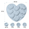 1 PCS Silicone Cake Mold 3D Love Heart Shape Baking Tools Non-Stick Chocolate Mold Jelly Candy Mould DIY Decorating Tools