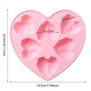1 PCS Silicone Cake Mold 3D Love Heart Shape Baking Tools Non-Stick Chocolate Mold Jelly Candy Mould DIY Decorating Tools