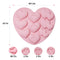 1 PCS Silicone Cake Mold 3D Love Heart Shape Baking Tools Non-Stick Chocolate Mold Jelly Candy Mould DIY Decorating Tools