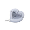 1 PCS Silicone Cake Mold 3D Love Heart Shape Baking Tools Non-Stick Chocolate Mold Jelly Candy Mould DIY Decorating Tools