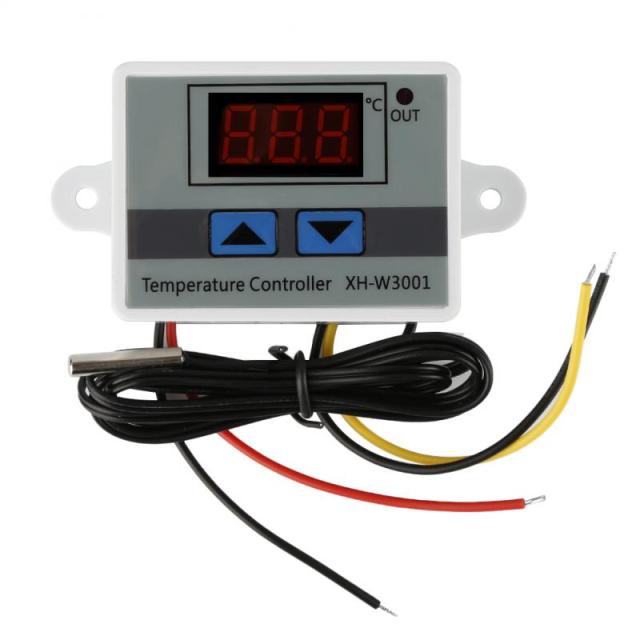 10A Digital Temperature Controller Microcomputer Thermostat Switch Probe 220V Multifunctional Digital Thermostat Control Switch