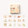 45Pcs/box Cute House Stickers Creative Special-shaped Cartoon Stickers Scrapbooking Dairy Stickers Decoration Diy Stationery