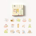 45Pcs/box Cute House Stickers Creative Special-shaped Cartoon Stickers Scrapbooking Dairy Stickers Decoration Diy Stationery