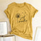 Dandelion Just Breathe Printed T-shirts Women Summer Shirts for Women Sleeve Graphic Tee Harajuku Crew Neck Camisetas Mujer