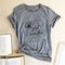 Dandelion Just Breathe Printed T-shirts Women Summer Shirts for Women Sleeve Graphic Tee Harajuku Crew Neck Camisetas Mujer