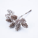 10pcs/Bundle Artificial Plants Fake Pine Cone Decorative Flowers Wreaths Christmas Home Decor Diy Gifts Handmade Pompon
