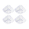 4Pcs Child Baby Safety Silicone Protector Table Corner Edge Protection Cover Children Anticollision Edge & Guards