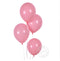 12pcs/lot Pink Latex Balloon Chrome Red Hot Pink Silver Metal Balloon Baby Shower Birthday Party Wedding Decorations Air Globos