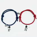 2pcs Couple Magnet Attract Each Other Creative Personality Couple Bracelet Men and Women Charm Girl Bracelet Jewelry Lover Gift