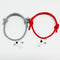 2pcs Couple Magnet Attract Each Other Creative Personality Couple Bracelet Men and Women Charm Girl Bracelet Jewelry Lover Gift
