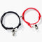 2pcs Couple Magnet Attract Each Other Creative Personality Couple Bracelet Men and Women Charm Girl Bracelet Jewelry Lover Gift