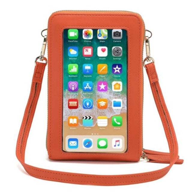 Women's Shoulder Bag Ladies PU Multi-function Mini Shoulder Bags For Women 2020 Portable Solid Mobile Phone Bags Torebka Damska