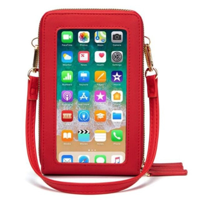Women's Shoulder Bag Ladies PU Multi-function Mini Shoulder Bags For Women 2020 Portable Solid Mobile Phone Bags Torebka Damska
