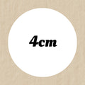 3/4/5/6cm Custom Sticker and Customized Logos Wedding Birthdays Baptism Stickers Design Your Own Stickers Personalize Stickers
