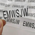 3/4/5/6cm Custom Sticker and Customized Logos Wedding Birthdays Baptism Stickers Design Your Own Stickers Personalize Stickers