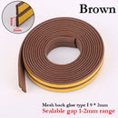 5Meters DIPE Self-Adhesive Door And Window Sealing Strip Glass Window Anti-Collision Rubber Strip Foam Sound Insulation Strip