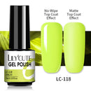 LILYCUTE Glitter Nail Gel Polish  Nail Color Glitter Sequins Matte Effect Gel Long Lasting Base Top Coat Nail Art