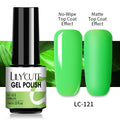 LILYCUTE Glitter Nail Gel Polish  Nail Color Glitter Sequins Matte Effect Gel Long Lasting Base Top Coat Nail Art