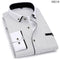 2021 Men Fashion Casual Long Sleeved Printed Shirt Slim Fit Male Social Business Dress Shirts Brand For Men Soft Comfortable