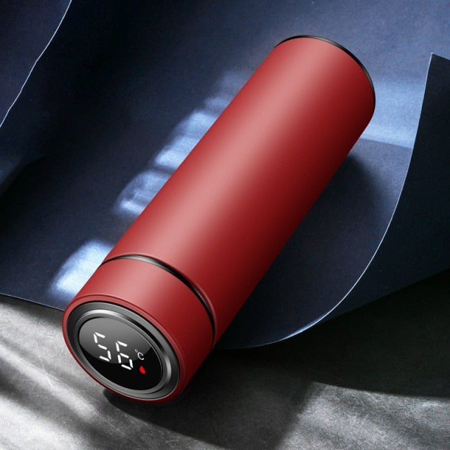 Smart Insulation Cup Male and Female Portable Student Minimalist Water Cup Bottle Creative Personalized Trend Tea Cup Large