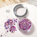 Nail Art Mirror Pigment Powder  Nail Glitters Metallic Color for Nail Art UV Gel Polishing Rose Gold Silver Colors