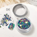 Nail Art Mirror Pigment Powder  Nail Glitters Metallic Color for Nail Art UV Gel Polishing Rose Gold Silver Colors