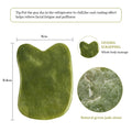 Natural Jade Gua sha Scraper Board Face Massager Facial Guasha Meridian Muscle Relaxation Skin Lifting Face Thin Gouache Scraper