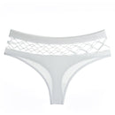 CINOON New Women's Underwear Panties Sexy Hollow Out Mesh Thong Middle-waist Large Size Breathable Comfortable Fashion Lingerie