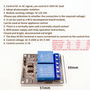 5/12/24V 1/2/4/6/8/16 relay module 8 channels, with optocoupler relay output 1 2 4 6 relay module 8 channels Low level trigger