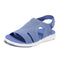 2021 New Women's Soft & Comfortable Sandals Mesh Upper Breathable Sandals Adjustable Cross-strap Design Sandalias Mujer 2020