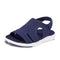 2021 New Women's Soft & Comfortable Sandals Mesh Upper Breathable Sandals Adjustable Cross-strap Design Sandalias Mujer 2020