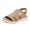 2021 New Women's Soft & Comfortable Sandals Mesh Upper Breathable Sandals Adjustable Cross-strap Design Sandalias Mujer 2020