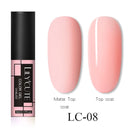 LILYCUTE 5ml Fluorescent Color Nail Gel Polish UV LED 12 Colors Manicure Semi Soak Off Gel Varnish Nail Art Design Gel Varnish