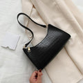 Alligator Pattern Small Shoulder Bags For Women 2021 Soft PU Leather Underarm Bags Female Handbags And Purses Bolsa Feminina