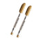 2pcs/lot DIY Metallic Waterproof Permanent Paint Marker Pens Gold And Silver For Drawing Students Supplies Marker Craftwork Pen