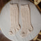 Summer Kids Socks Floral Big Bow Toddlers Girls knee High Long Sock Soft Cotton Hollow Out Baby Socks Mesh Girl Princess Socken