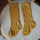 Summer Kids Socks Floral Big Bow Toddlers Girls knee High Long Sock Soft Cotton Hollow Out Baby Socks Mesh Girl Princess Socken